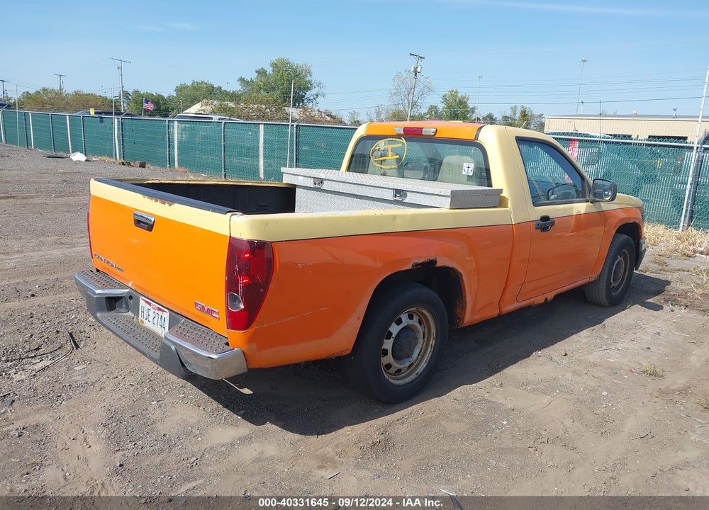 2010 GMC CANYON WORK TRUCK VIN: 1GTCSBD92A8141733