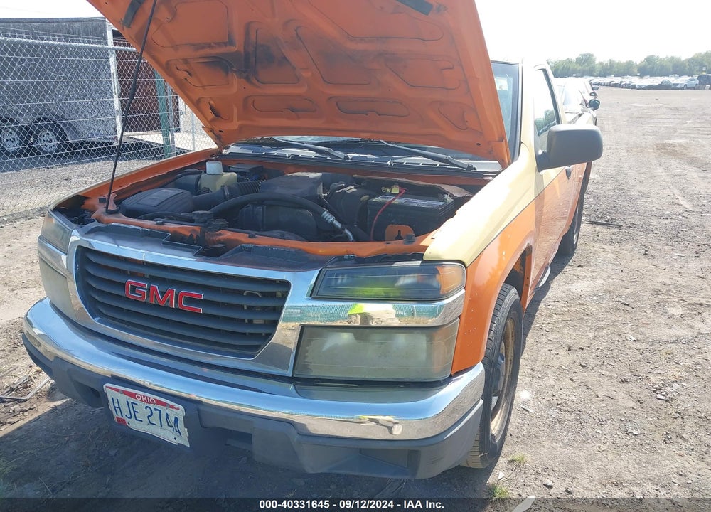 2010 GMC CANYON WORK TRUCK VIN: 1GTCSBD92A8141733