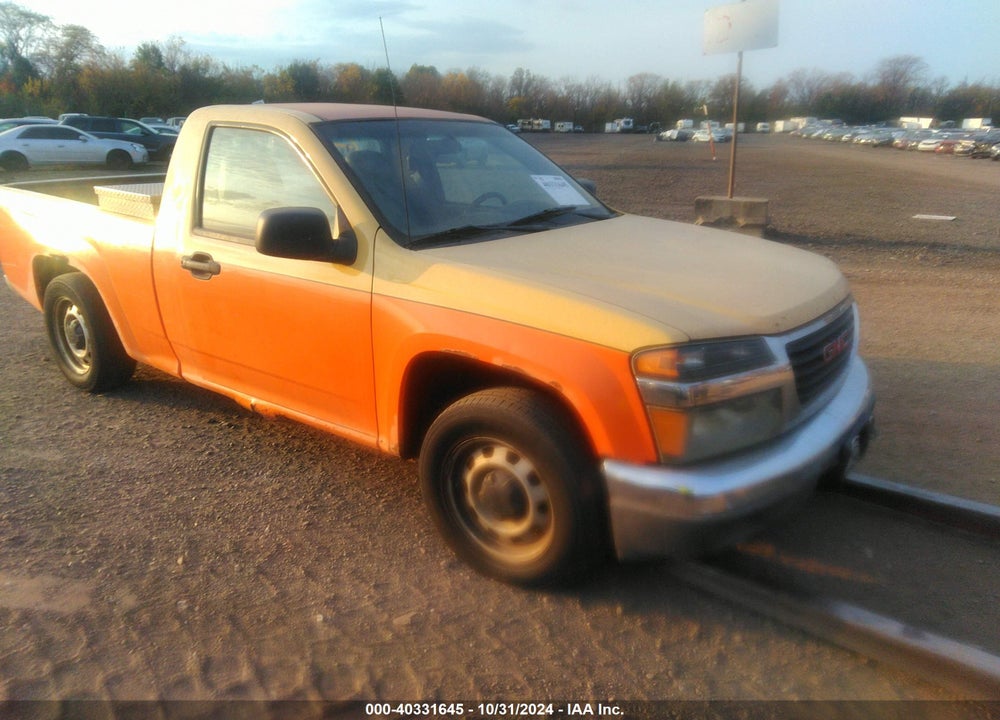 2010 GMC CANYON WORK TRUCK VIN: 1GTCSBD92A8141733