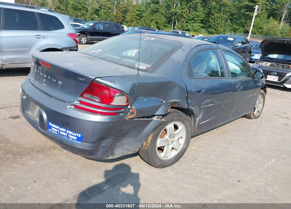 2003 DODGE STRATUS SXT VIN: 1B3EL46X33N557633