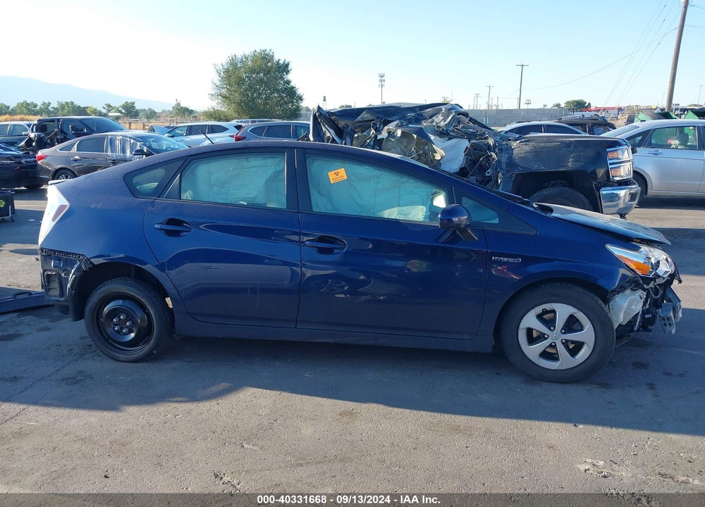 2014 TOYOTA PRIUS TWO VIN: JTDKN3DU6E1781732