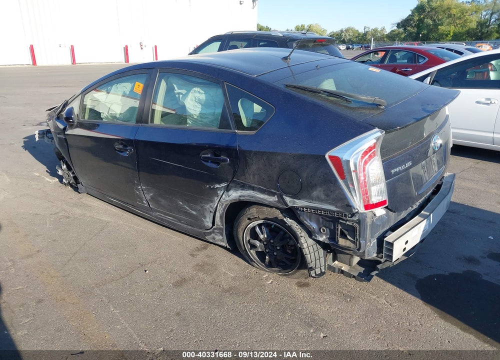 2014 TOYOTA PRIUS TWO VIN: JTDKN3DU6E1781732