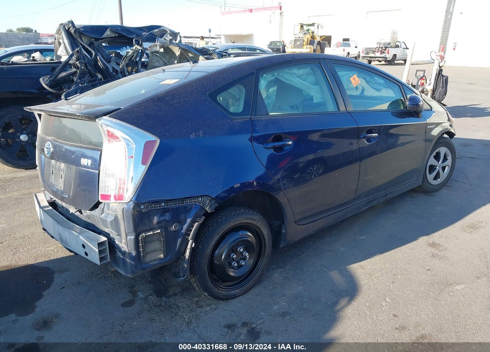 2014 TOYOTA PRIUS TWO VIN: JTDKN3DU6E1781732