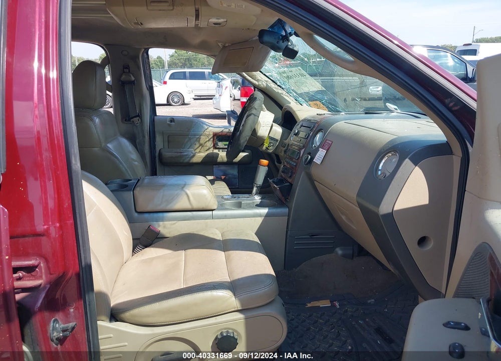 2005 FORD F-150 LARIAT/XLT VIN: 1FTPW12585KC63537