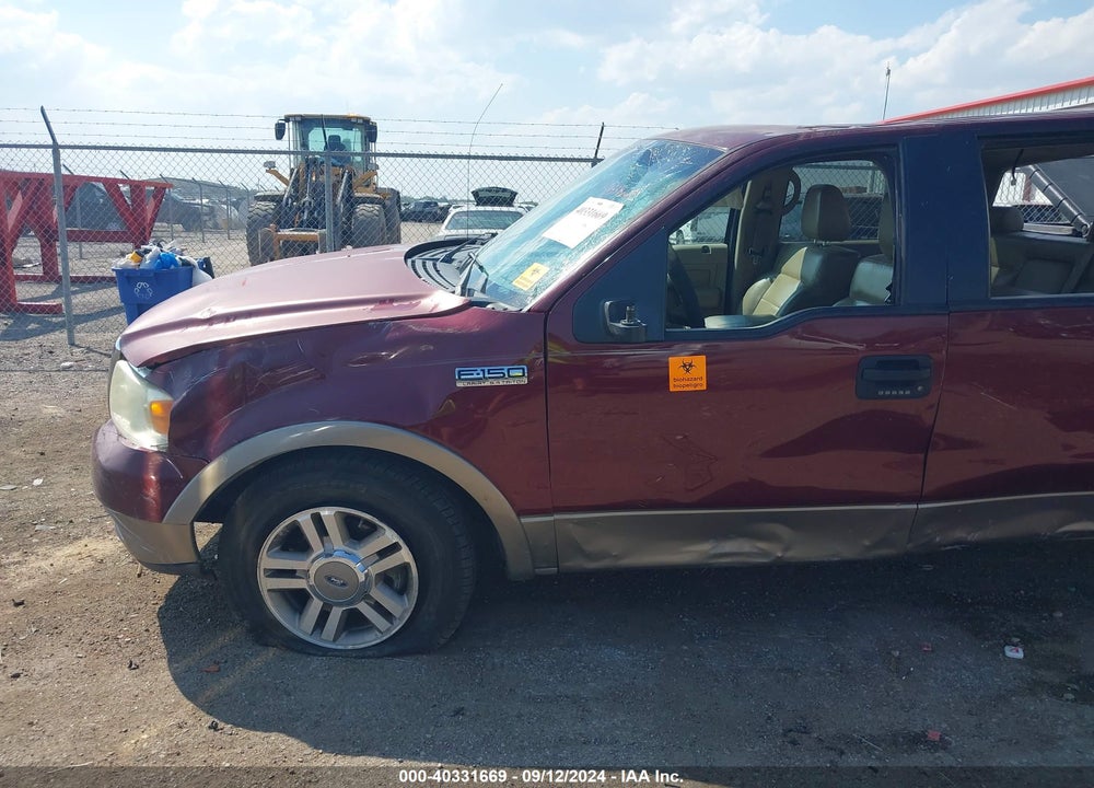 2005 FORD F-150 LARIAT/XLT VIN: 1FTPW12585KC63537