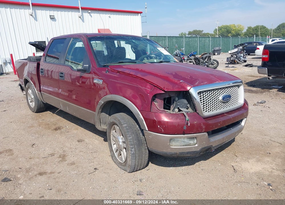 2005 FORD F-150 LARIAT/XLT VIN: 1FTPW12585KC63537