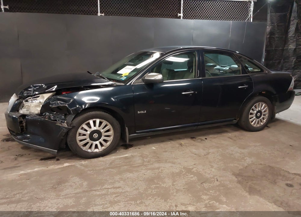 2008 MERCURY SABLE VIN: 1MEHM40WX8G603283