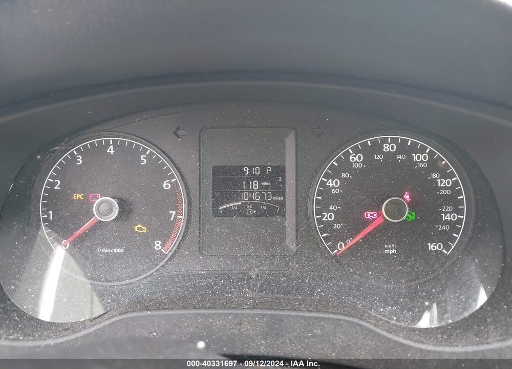2013 VOLKSWAGEN JETTA 2.0L S VIN: 3VW2K7AJ1DM452896