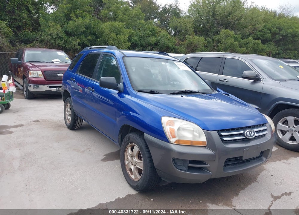 2008 KIA SPORTAGE LX VIN: KNDJF724287492223