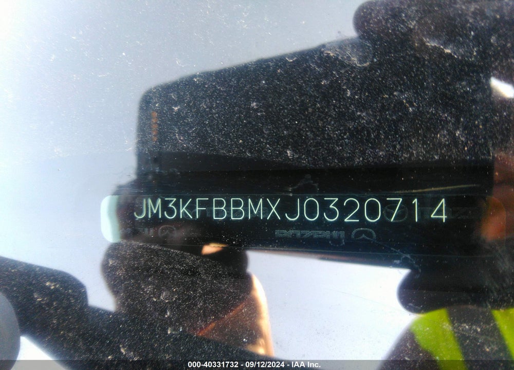 2018 MAZDA CX-5 SPORT VIN: JM3KFBBMXJ0320714