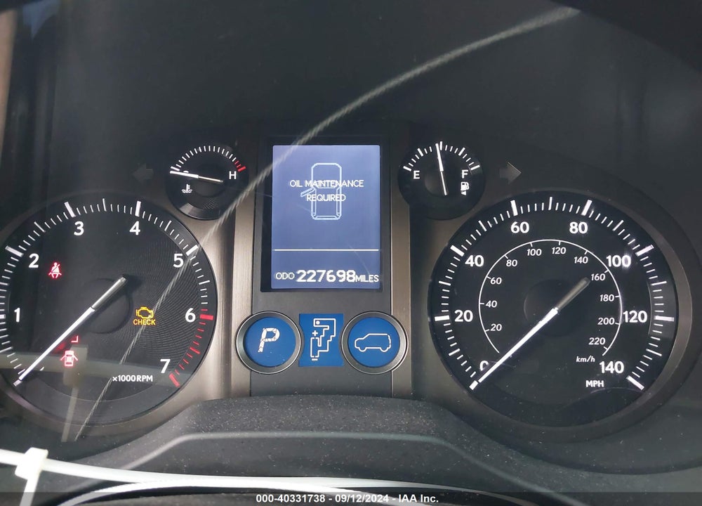 2011 LEXUS 460 VIN: JTJBM7FX0B5023503