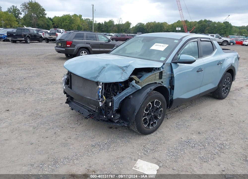 2022 HYUNDAI SANTA CRUZ SEL VIN: 5NTJBDAE5NH032194