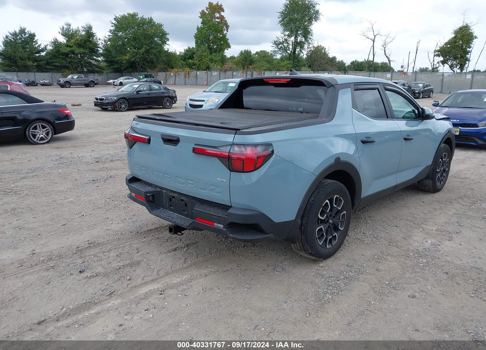 2022 HYUNDAI SANTA CRUZ SEL VIN: 5NTJBDAE5NH032194