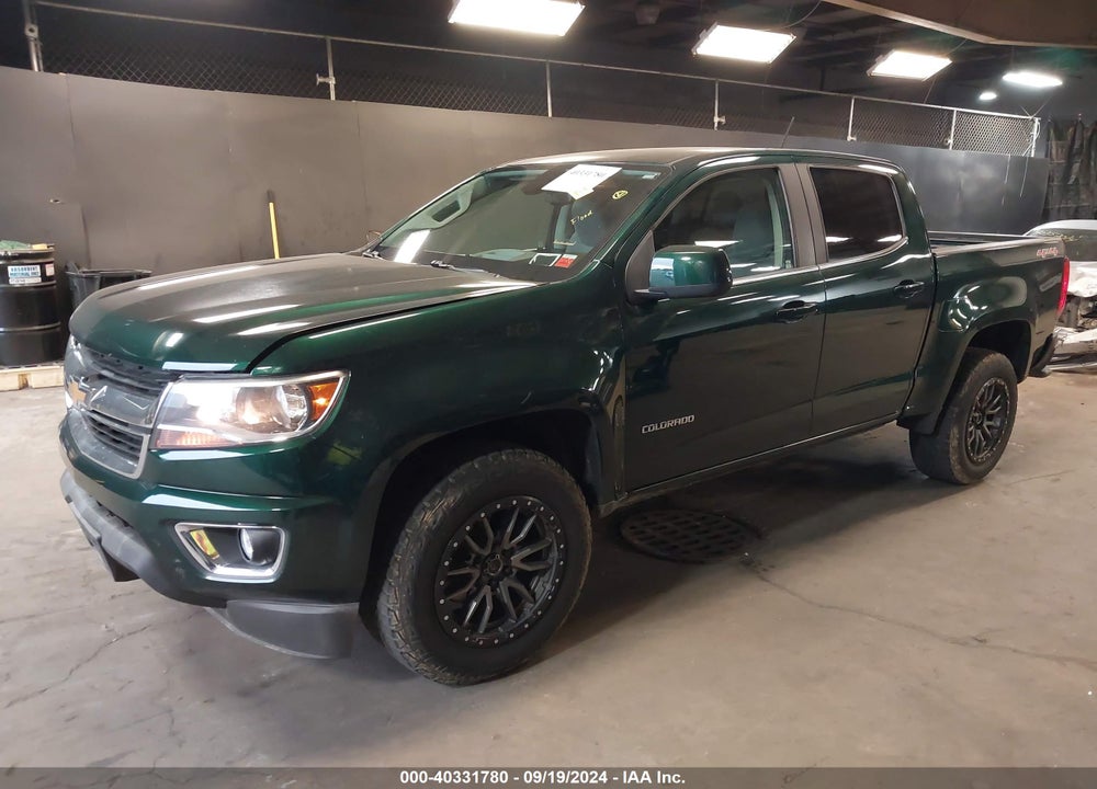 2016 CHEVROLET COLORADO LT VIN: 1GCGTCE34G1197091
