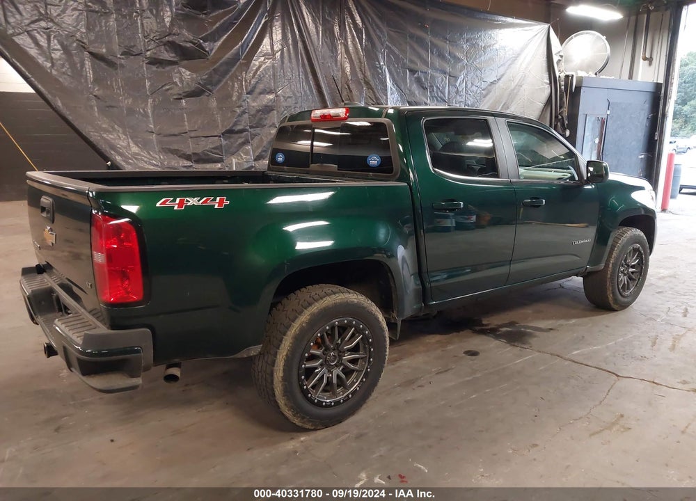 2016 CHEVROLET COLORADO LT VIN: 1GCGTCE34G1197091