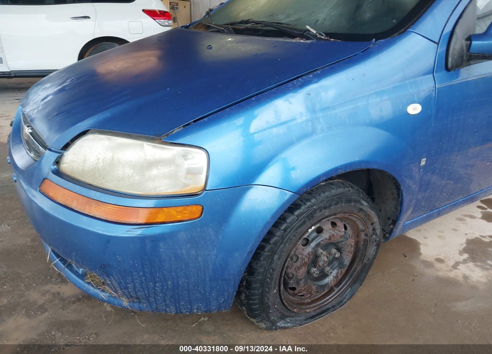 2007 CHEVROLET AVEO 5 LS VIN: KL1TD66657B696473