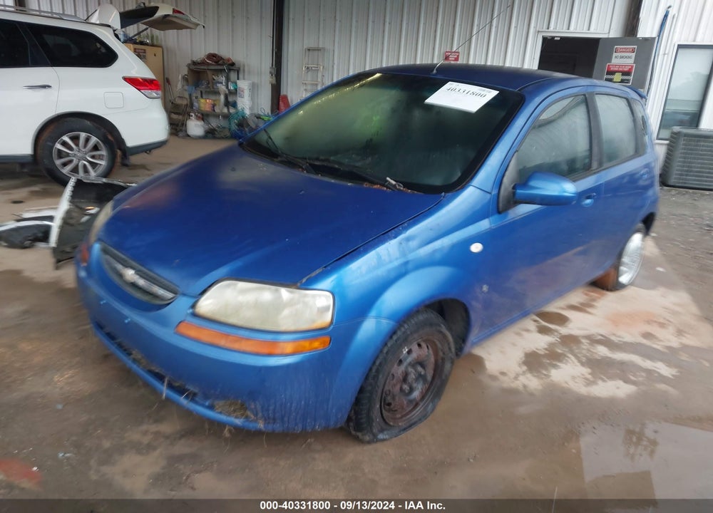 2007 CHEVROLET AVEO 5 LS VIN: KL1TD66657B696473