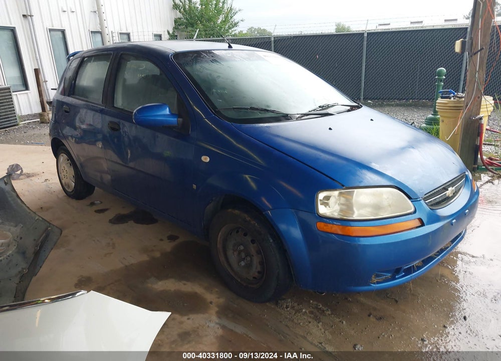 2007 CHEVROLET AVEO 5 LS VIN: KL1TD66657B696473