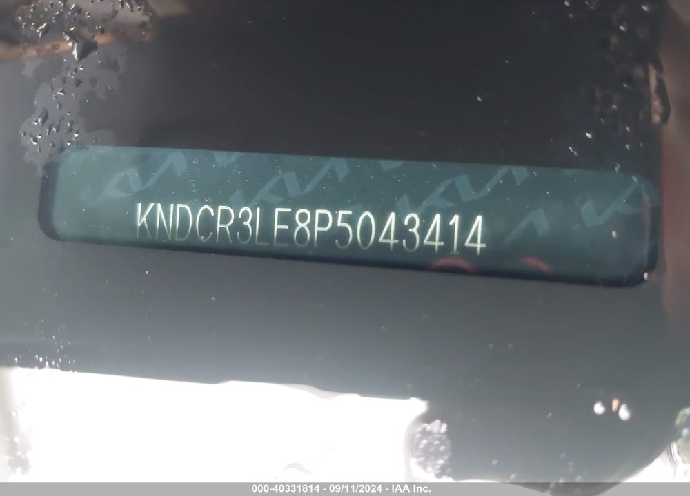2023 KIA NIRO EX VIN: KNDCR3LE8P5043414