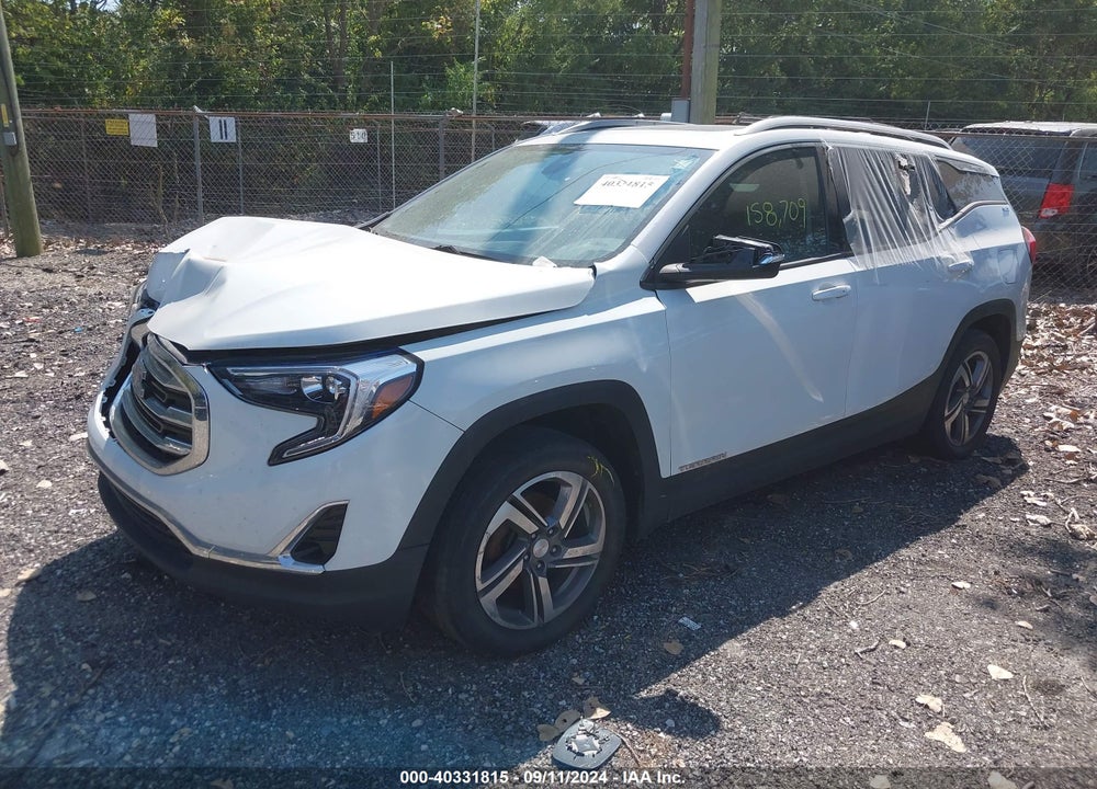 2019 GMC TERRAIN SLT DIESEL VIN: 3GKALWEU3KL237957