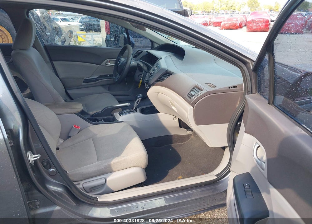2012 HONDA CIVIC LX VIN: 19XFB2F53CE060479