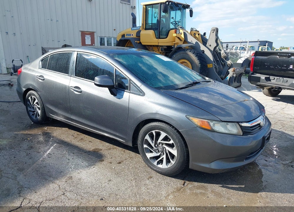 2012 HONDA CIVIC LX VIN: 19XFB2F53CE060479