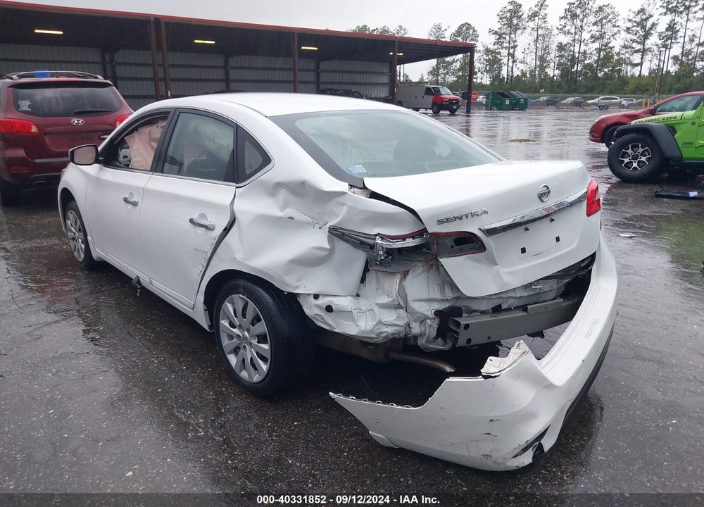 2018 NISSAN SENTRA S VIN: 3N1AB7AP6JY316063