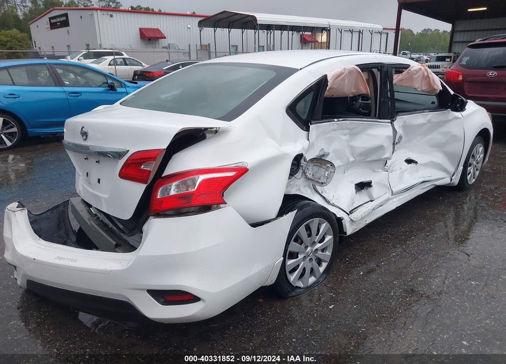 2018 NISSAN SENTRA S VIN: 3N1AB7AP6JY316063