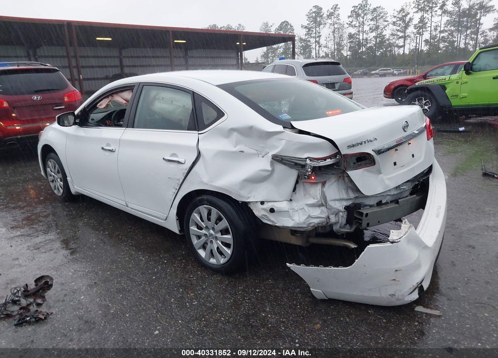 2018 NISSAN SENTRA S VIN: 3N1AB7AP6JY316063