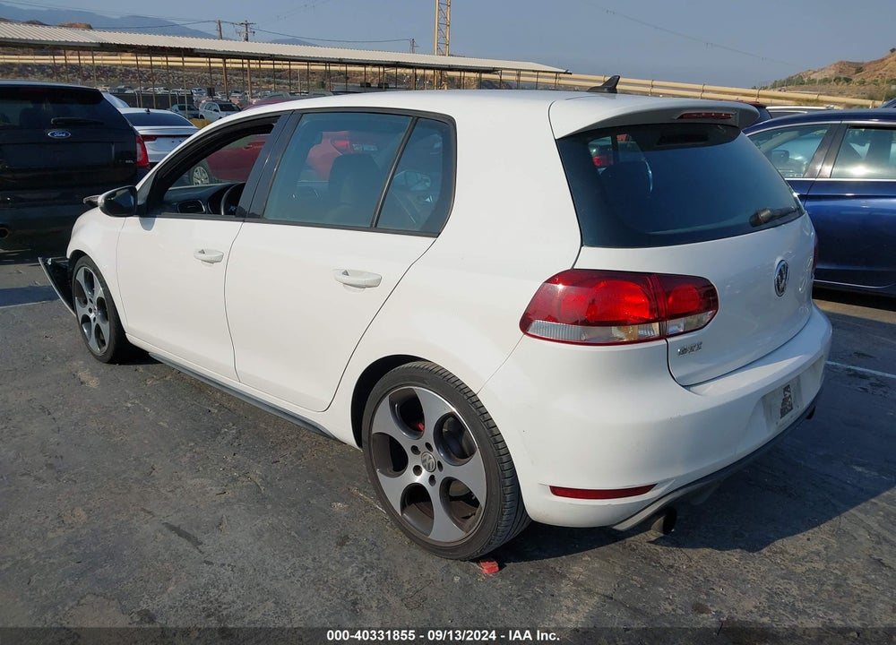 2013 VOLKSWAGEN GTI 4-DOOR VIN: WVWHD7AJ3DW122488