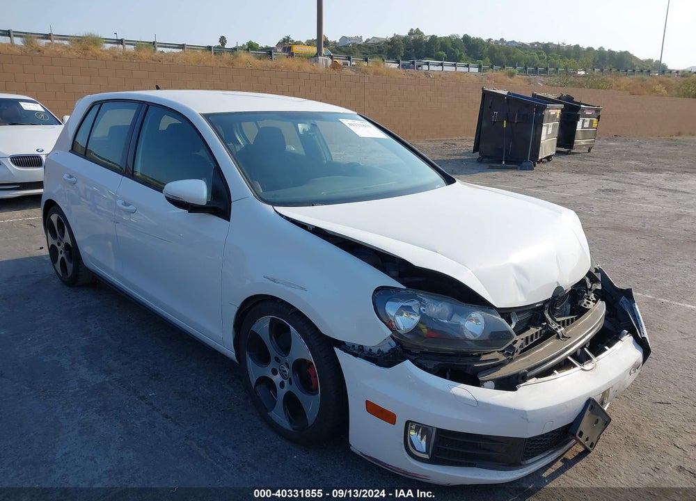 2013 VOLKSWAGEN GTI 4-DOOR VIN: WVWHD7AJ3DW122488