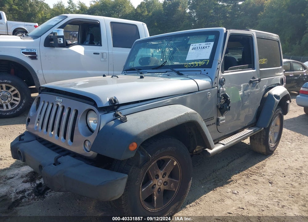 2014 JEEP WRANGLER SPORT VIN: 1C4AJWAGXEL227038