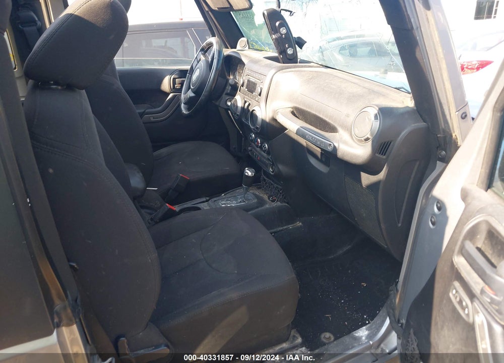 2014 JEEP WRANGLER SPORT VIN: 1C4AJWAGXEL227038