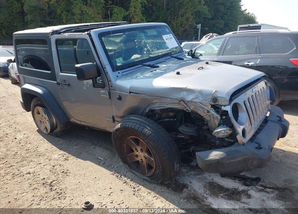 2014 JEEP WRANGLER SPORT VIN: 1C4AJWAGXEL227038