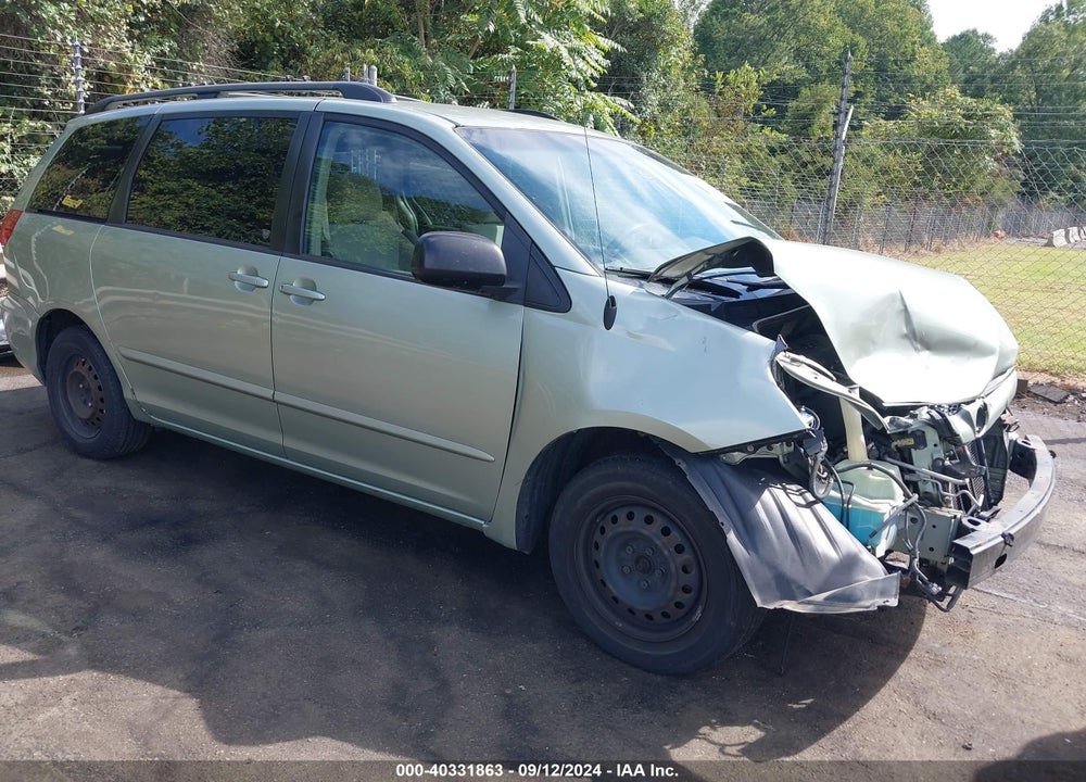 2006 TOYOTA SIENNA LE VIN: 5TDZA23C16S540047