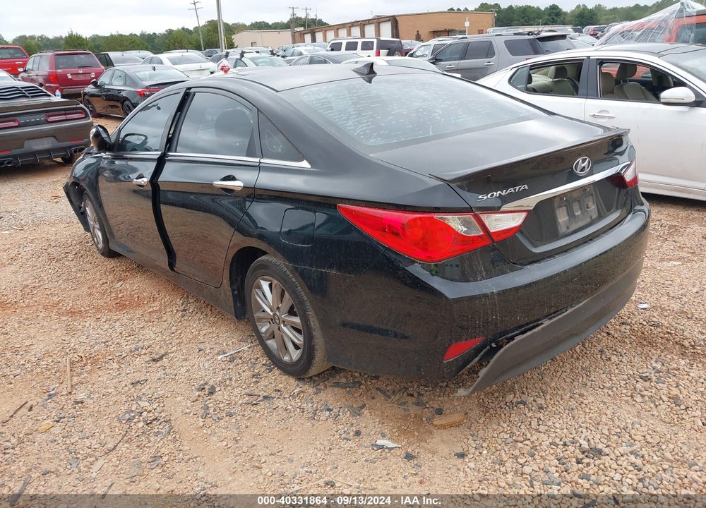 2014 HYUNDAI SONATA GLS VIN: 5NPEB4AC7EH819758