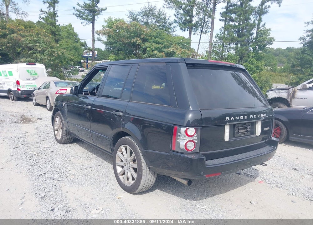 2011 LAND ROVER RANGE ROVER SUPERCHARGED VIN: SALMF1E47BA354217