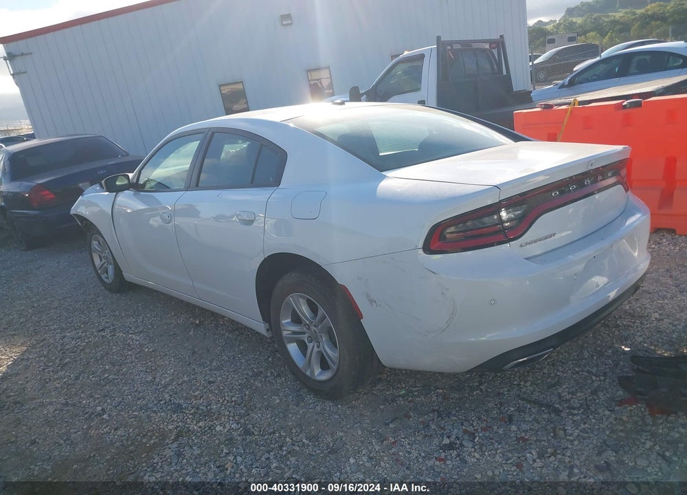 2020 DODGE CHARGER SXT RWD VIN: 2C3CDXBG3LH129424