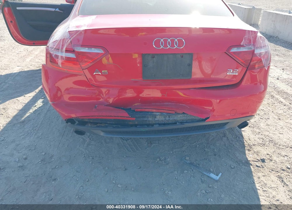 2009 AUDI A5 3.2L VIN: WAUDK78T09A040456