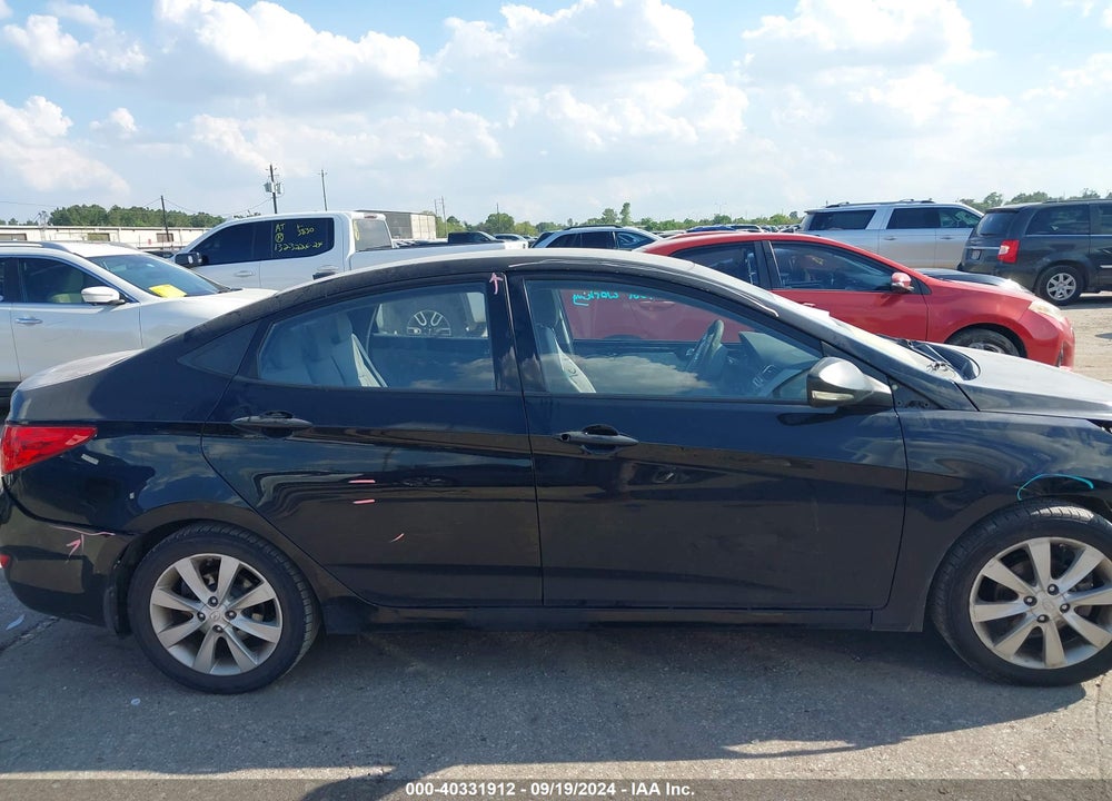2012 HYUNDAI ACCENT GLS VIN: KMHCU4AE1CU263450