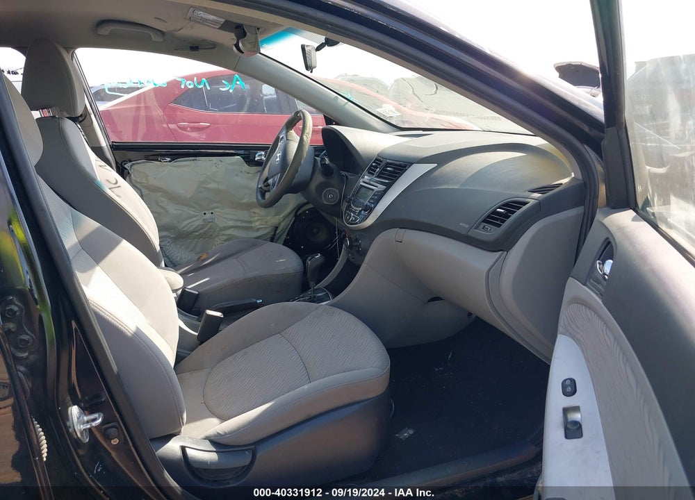 2012 HYUNDAI ACCENT GLS VIN: KMHCU4AE1CU263450
