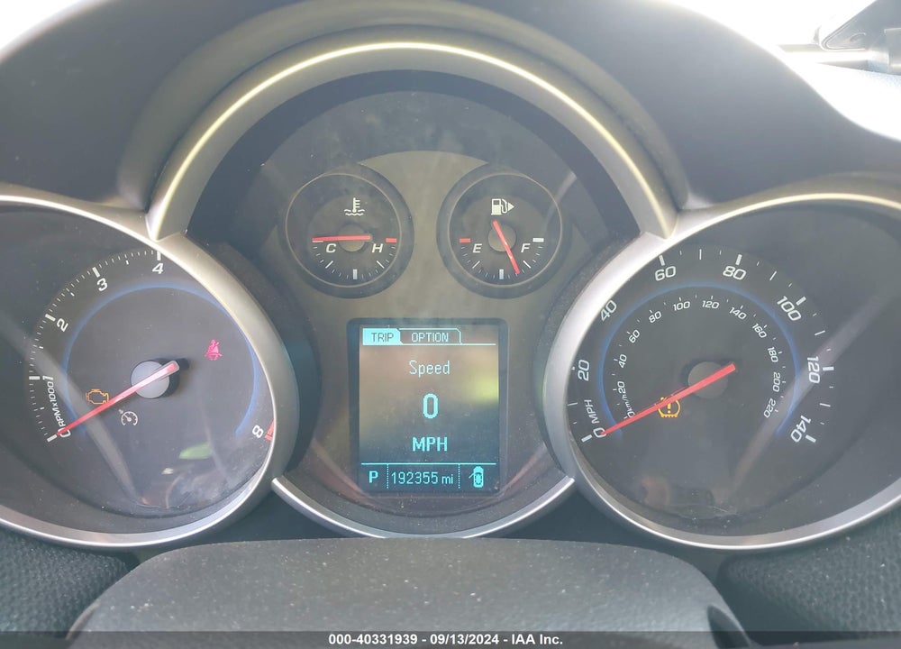 2013 CHEVROLET CRUZE 1LT AUTO VIN: 1G1PC5SB5D7235517
