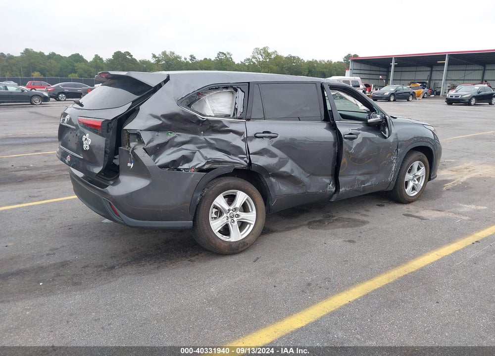 2022 TOYOTA HIGHLANDER L VIN: 5TDCZRAH3NS559915