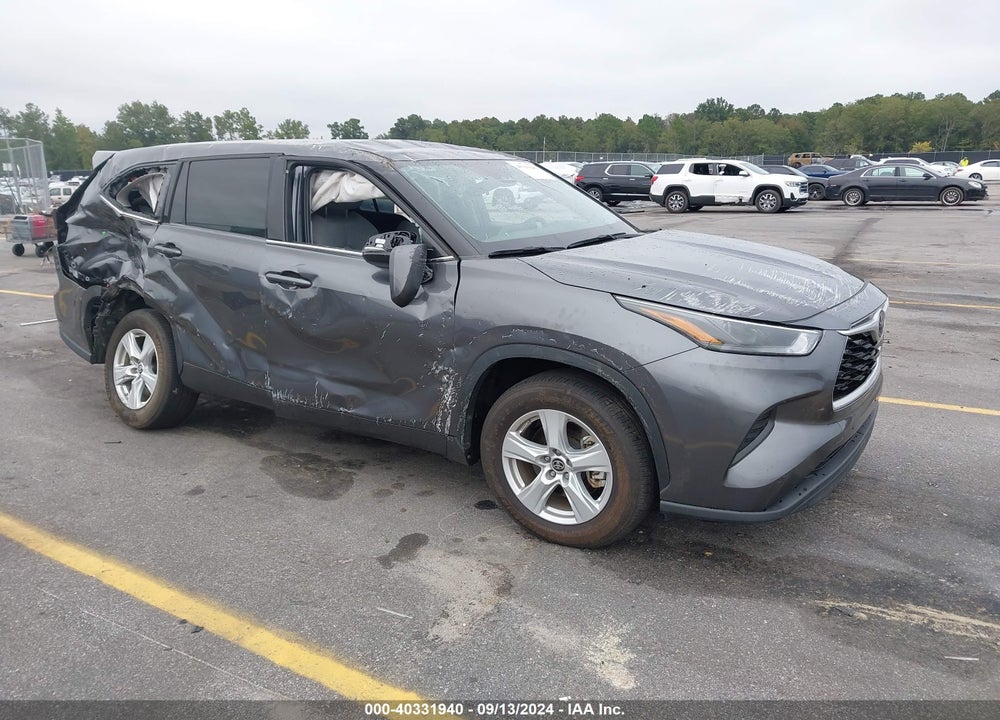 2022 TOYOTA HIGHLANDER L VIN: 5TDCZRAH3NS559915