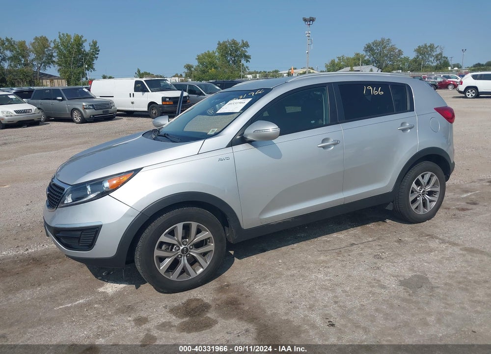2015 KIA SPORTAGE LX VIN: KNDPBCAC3F7738555