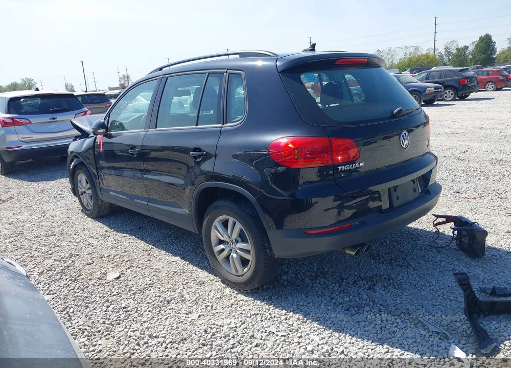 2017 VOLKSWAGEN TIGUAN 2.0T S VIN: WVGBV7AX7HW512339