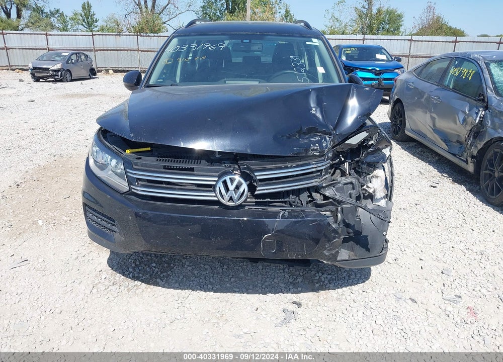 2017 VOLKSWAGEN TIGUAN 2.0T S VIN: WVGBV7AX7HW512339