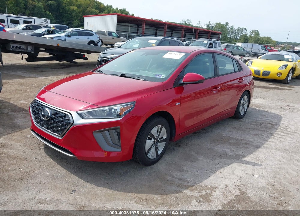 2020 HYUNDAI IONIQ HYBRID BLUE VIN: KMHC65LC1LU227558