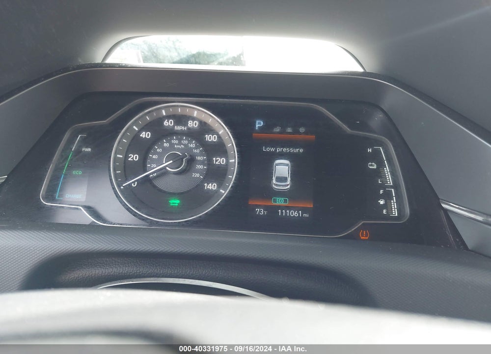 2020 HYUNDAI IONIQ HYBRID BLUE VIN: KMHC65LC1LU227558