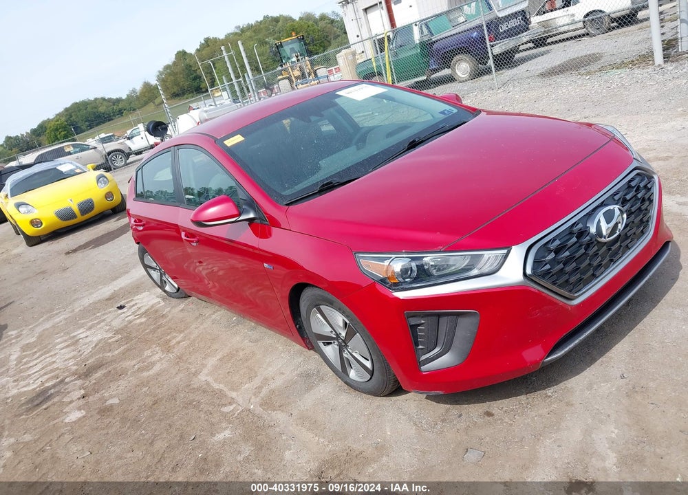 2020 HYUNDAI IONIQ HYBRID BLUE VIN: KMHC65LC1LU227558